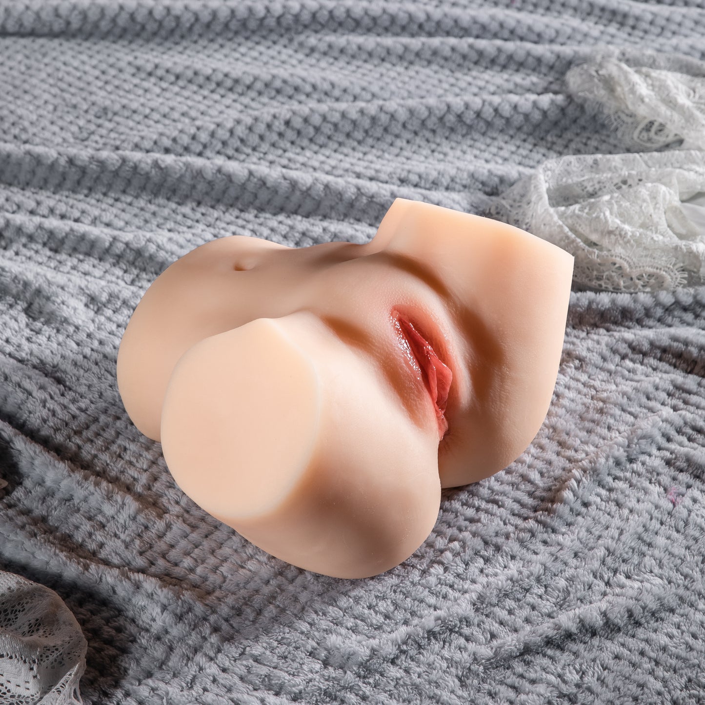 Large Ass & Pussy Masturbator 4.15 kg – Ultra Heavy Dual Entry Premium Body Toy met Maximaal Realisme