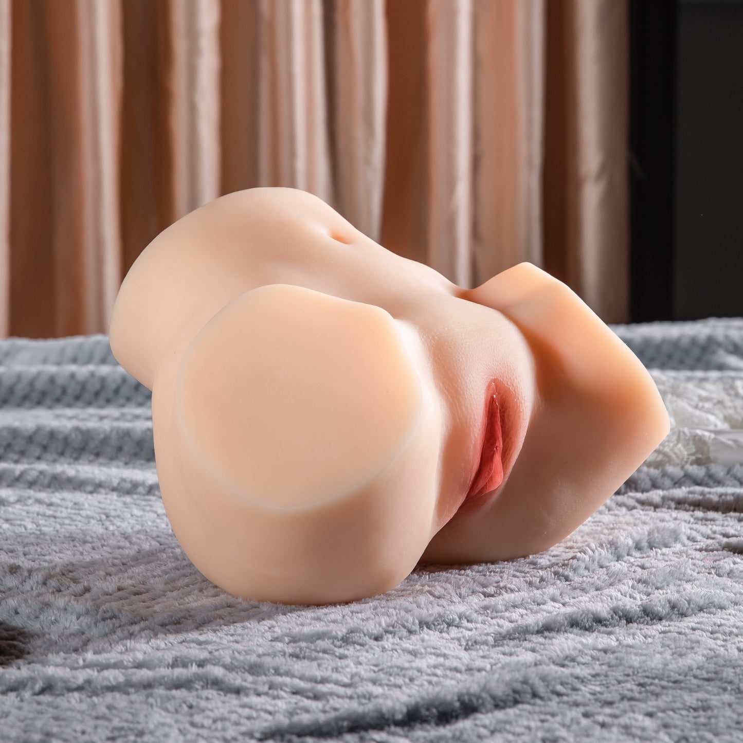 Large Ass & Pussy Masturbator 4.15 kg – Ultra Heavy Dual Entry Premium Body Toy met Maximaal Realisme