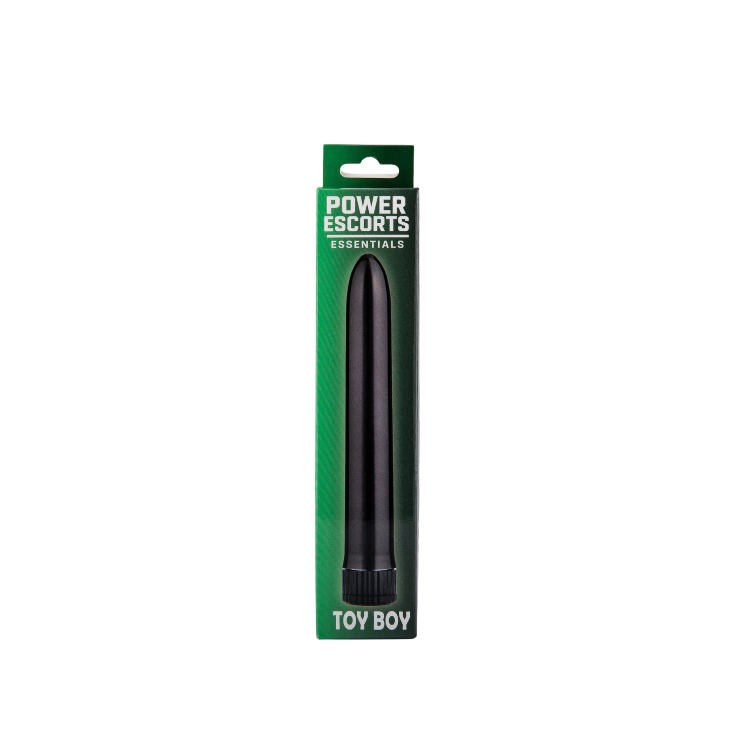 Power Escorts Toy Boy Classic Vibrator - 18 CM - Black