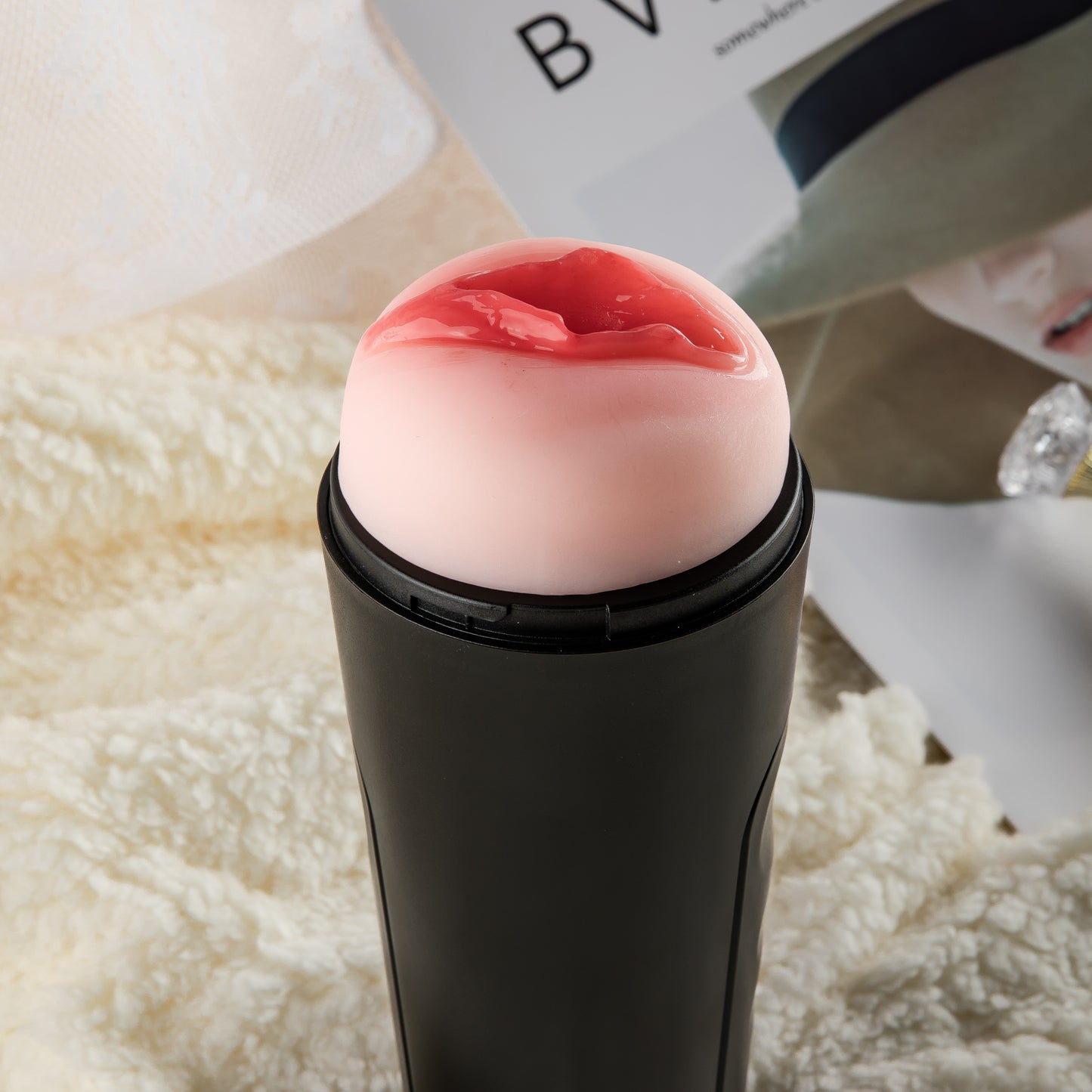 Heavy-Duty Masturbator Cup 20 cm – Groot Formaat met Ergonomische Grip & Easy-Clean Systeem (640g)