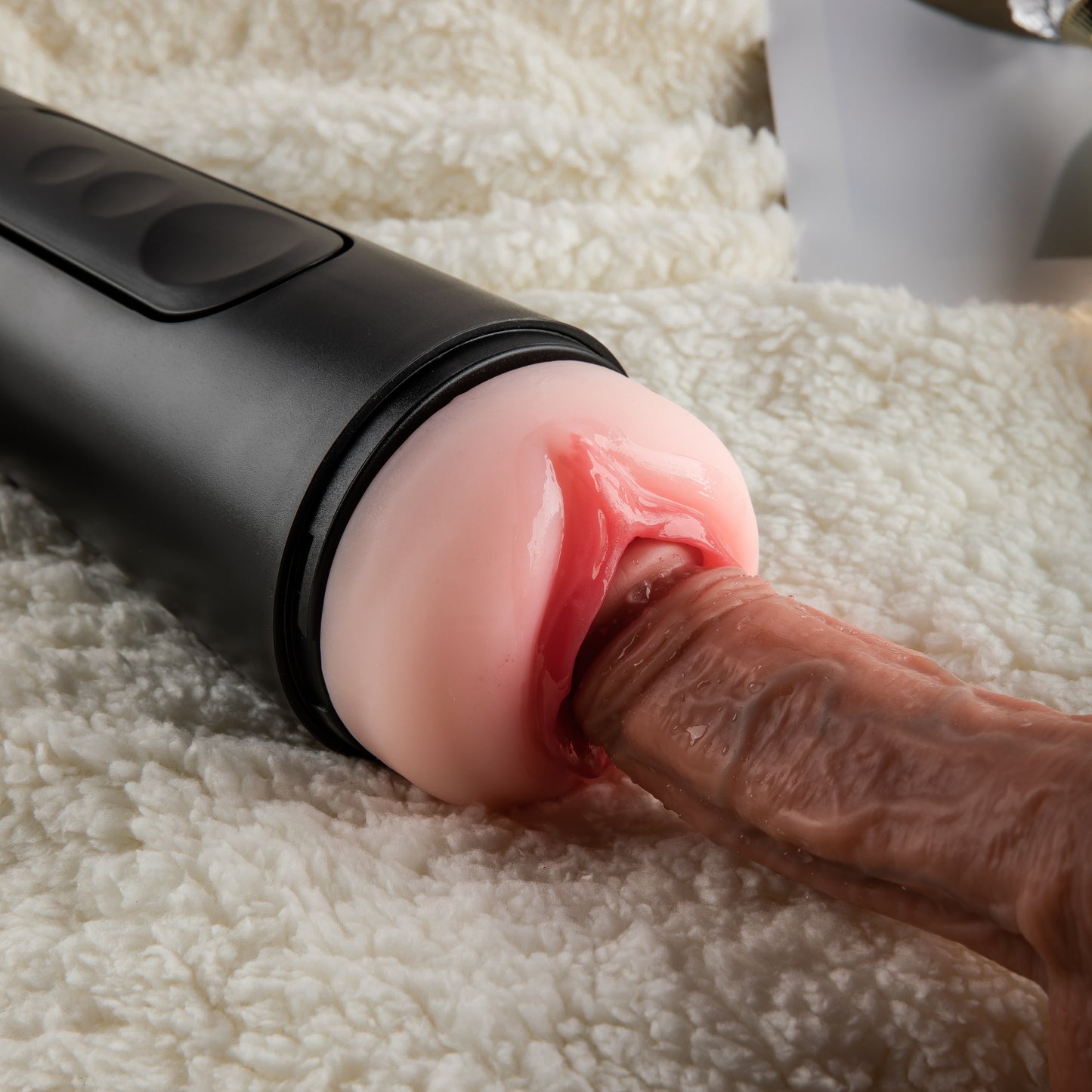 Heavy-Duty Masturbator Cup 20 cm – Groot Formaat met Ergonomische Grip & Easy-Clean Systeem (640g)