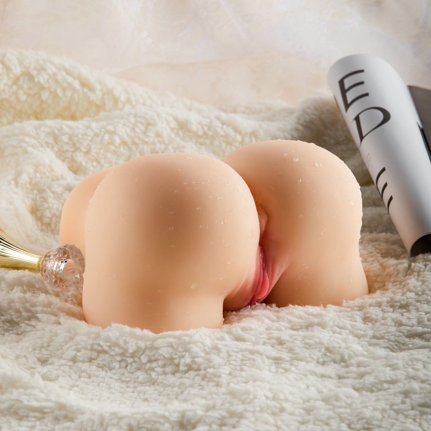 Grote Kont & Pussy Masturbator – 1.9 kg Realistisch Design in Compact Premium Formaat