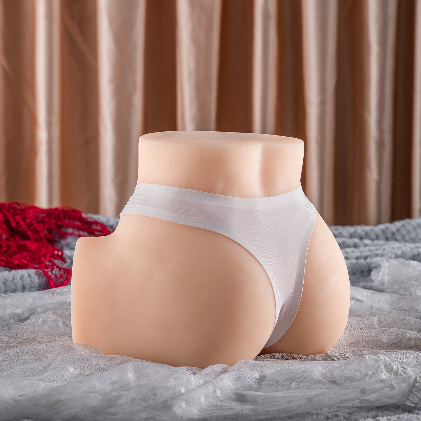 Large Ass & Pussy Masturbator 4.15 kg – Ultra Heavy Dual Entry Premium Body Toy met Maximaal Realisme