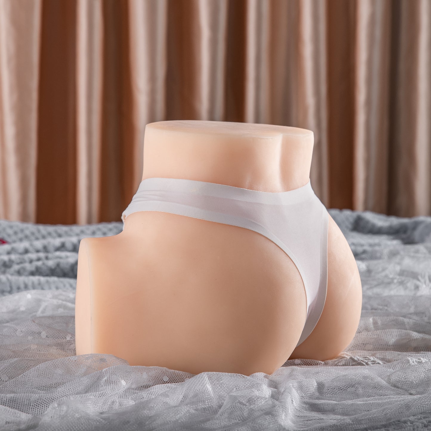 Large Ass & Pussy Masturbator 4.15 kg – Ultra Heavy Dual Entry Premium Body Toy met Maximaal Realisme