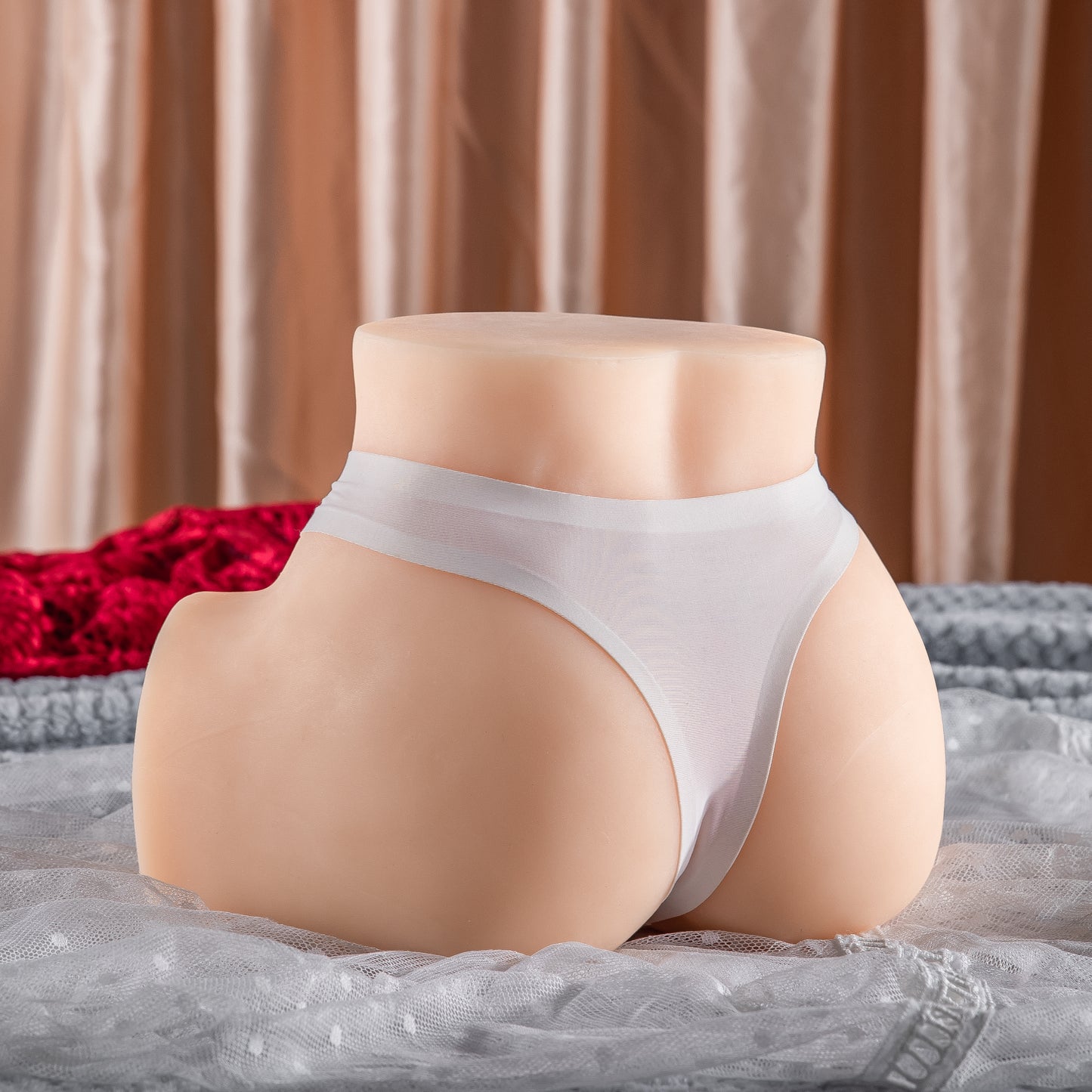 Large Ass & Pussy Masturbator 4.15 kg – Ultra Heavy Dual Entry Premium Body Toy met Maximaal Realisme