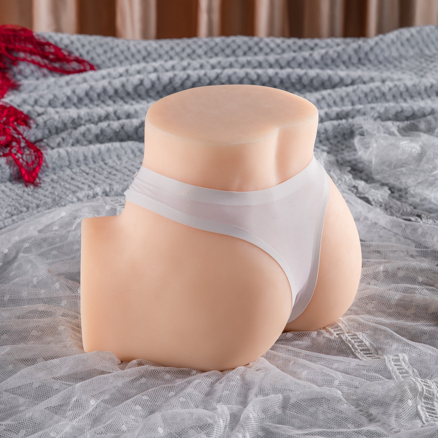 Large Ass & Pussy Masturbator 4.15 kg – Ultra Heavy Dual Entry Premium Body Toy met Maximaal Realisme