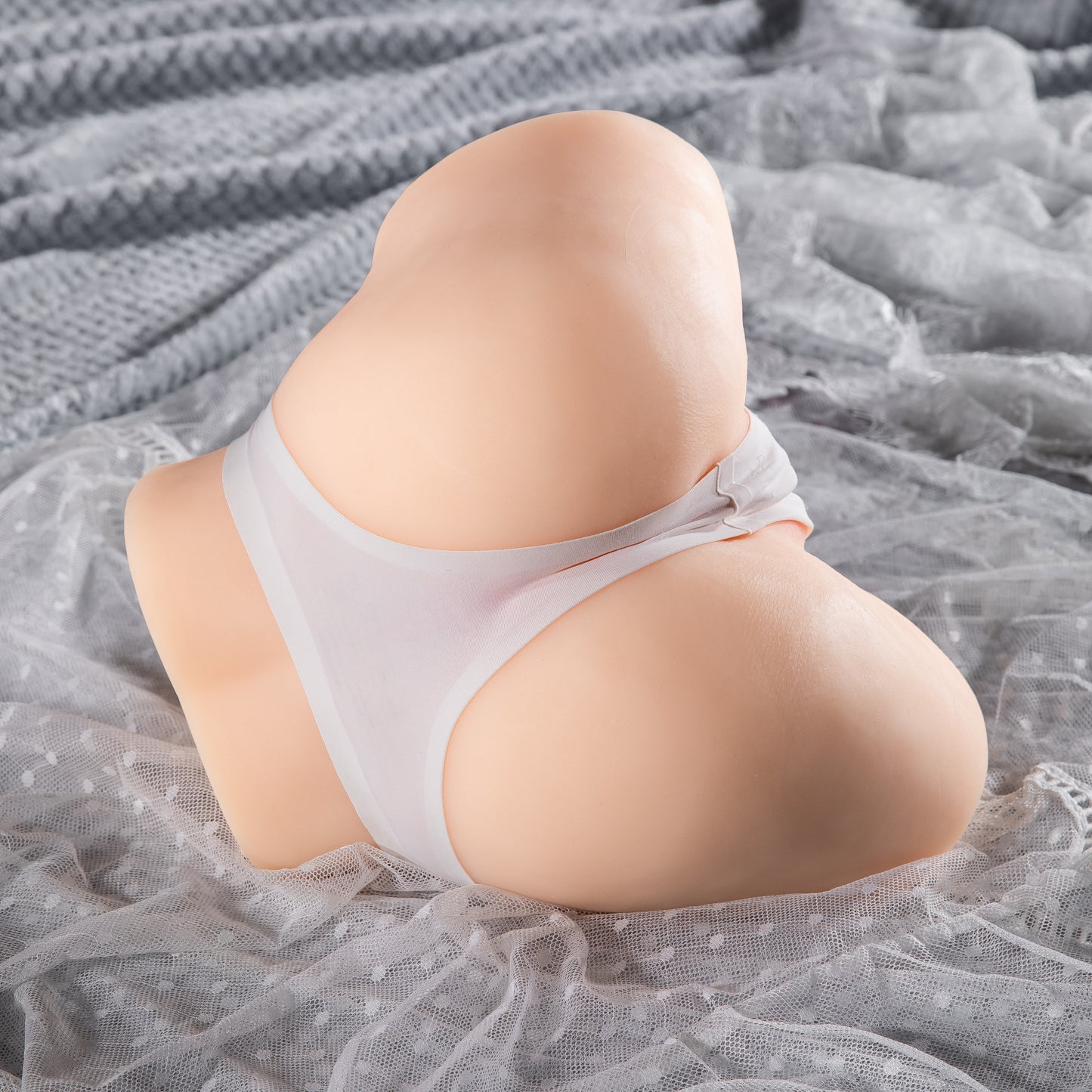Large Ass & Pussy Masturbator 4.15 kg – Ultra Heavy Dual Entry Premium Body Toy met Maximaal Realisme