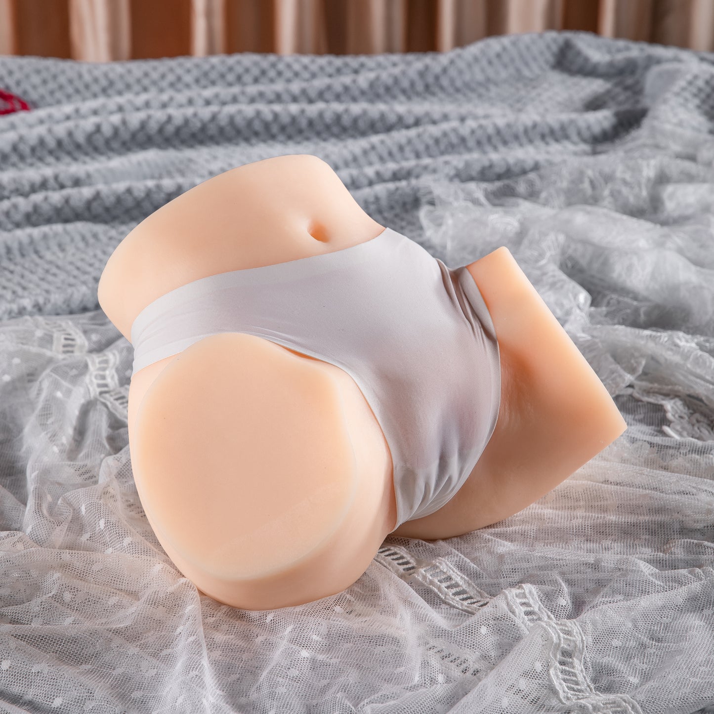 Large Ass & Pussy Masturbator 4.15 kg – Ultra Heavy Dual Entry Premium Body Toy met Maximaal Realisme