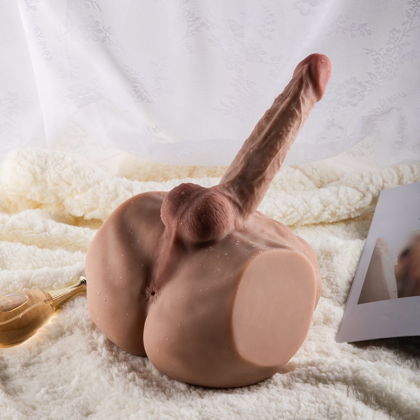 Heavy Male Masturbator met Grote 18 cm Penis – 4.7 kg Realistische Body Masturbator – Premium XXL Adult Toy