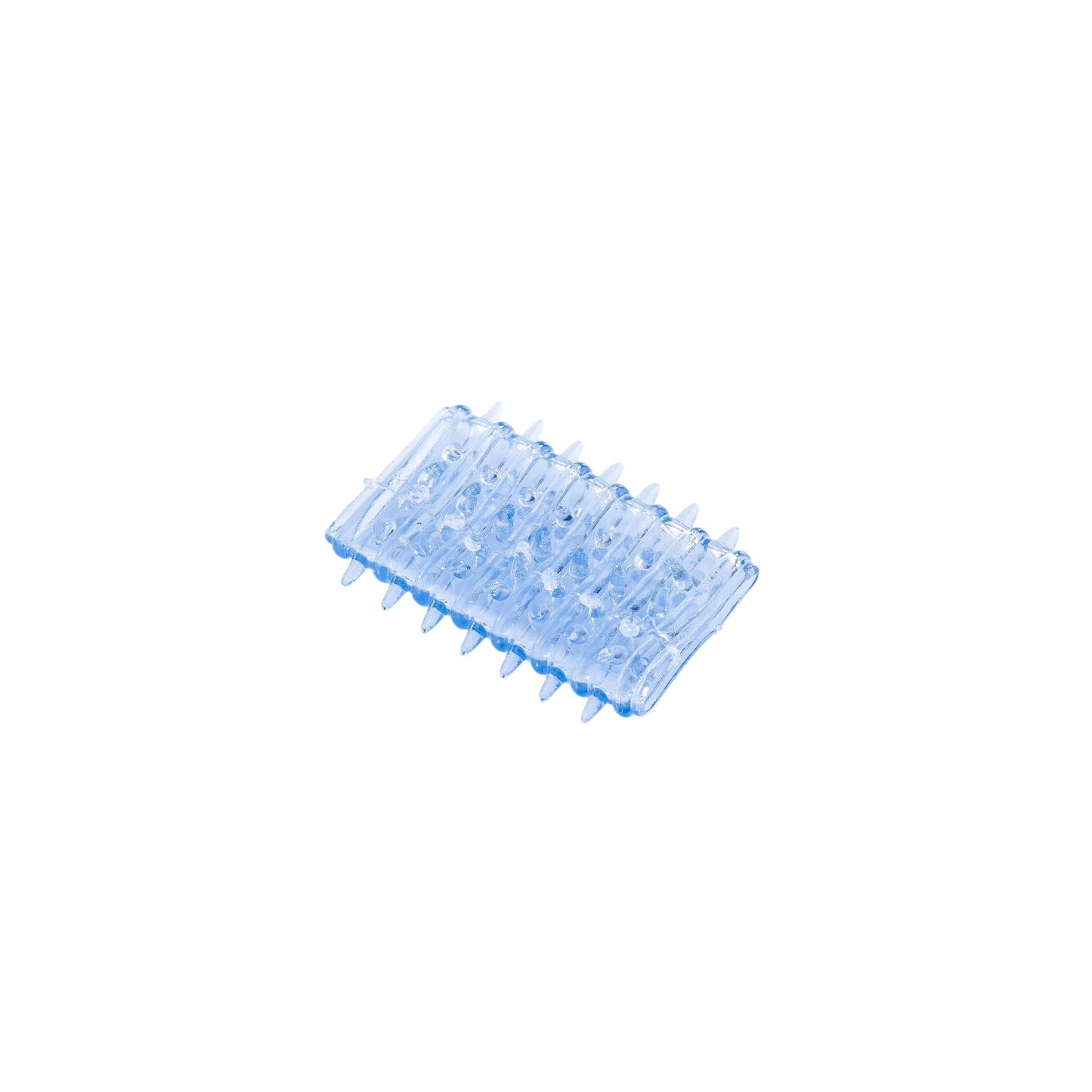 Power Escorts BR338 Penis Sleeve 2 Pack – Blauwe Transparante Penishoezen – Verdikking en Extra Stimulatie