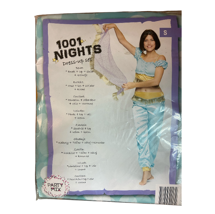 Lingerie Role Play – 1001 Nacht Prinses Kostuum – Verleidelijke Fantasieoutfit – Maten S / M / L