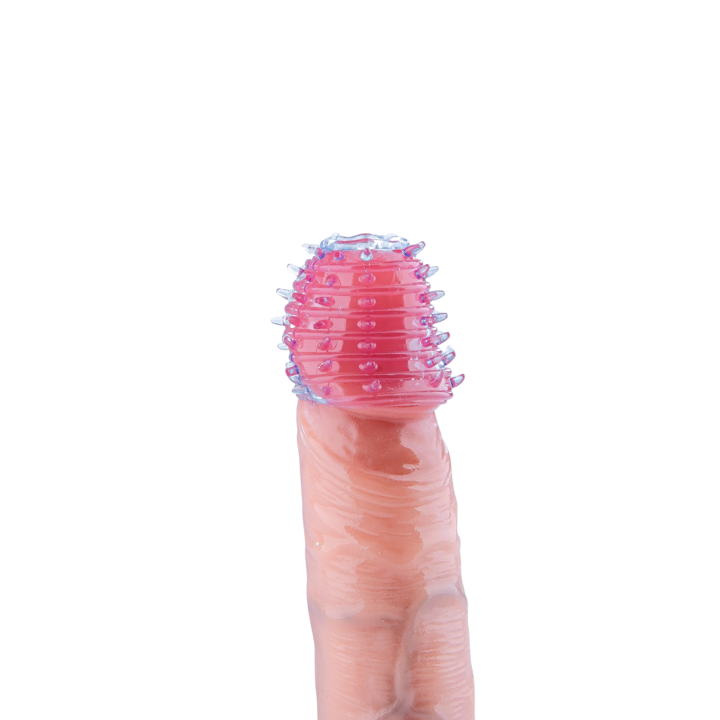 Power Escorts BR338 Penis Sleeve 2 Pack – Blauwe Transparante Penishoezen – Verdikking en Extra Stimulatie
