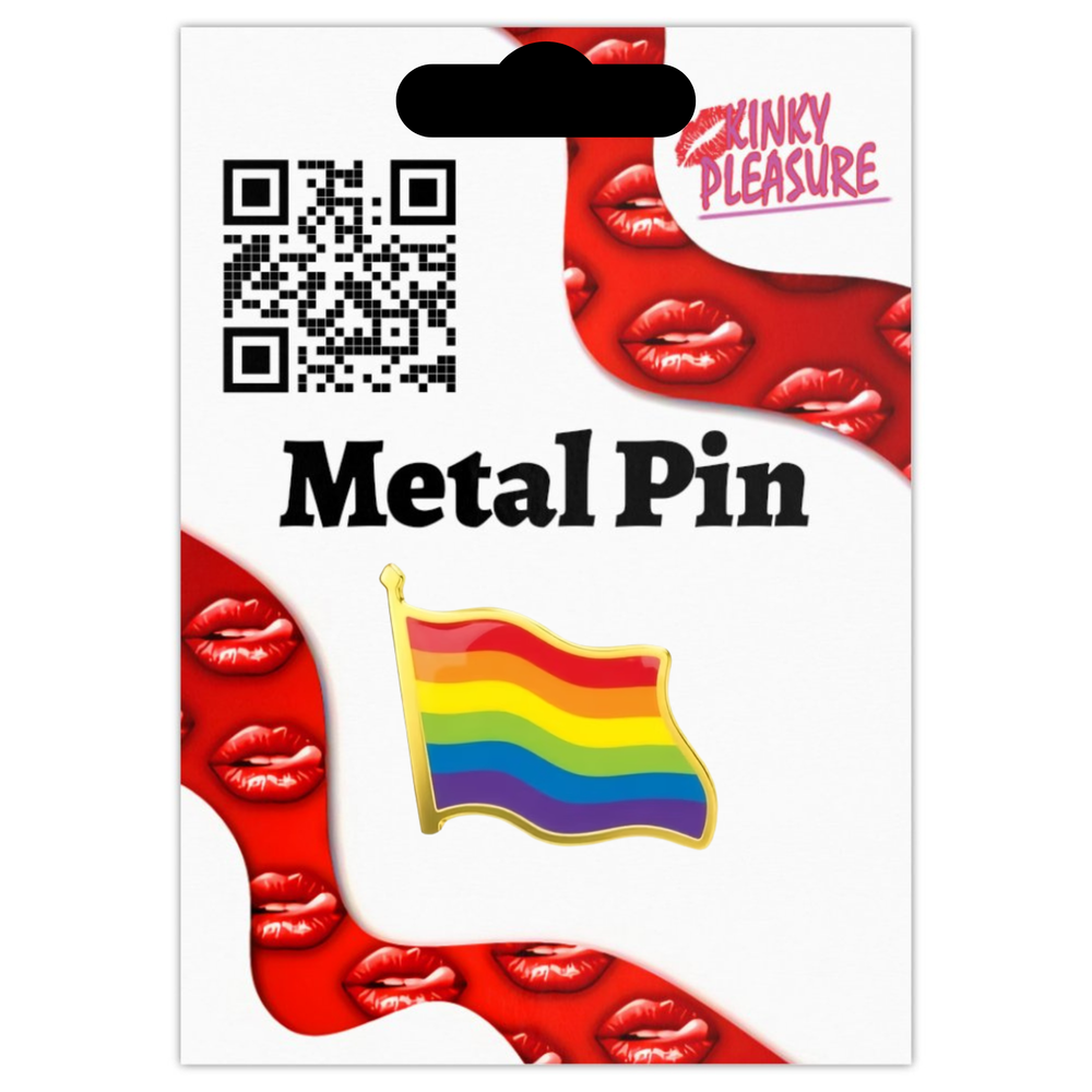 Rainbow Pride Vlag Pin – Metalen Regenboog Broche
