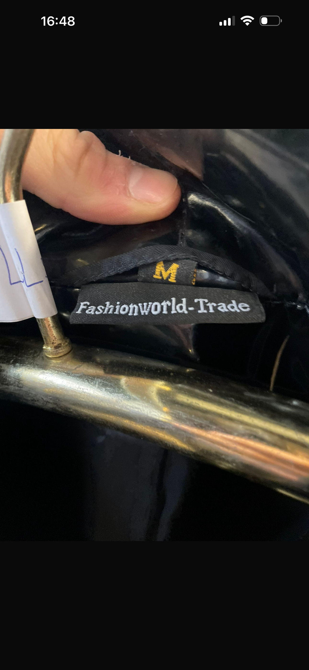 Zwarte Bodysuit met Rits en Open Armen – Maat M | FashionWorld