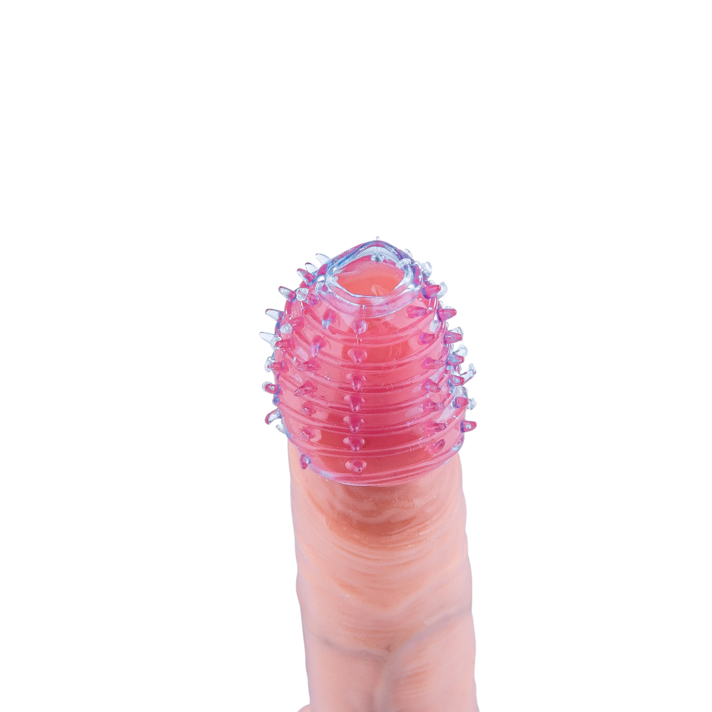 Power Escorts BR338 Penis Sleeve 2 Pack – Blauwe Transparante Penishoezen – Verdikking en Extra Stimulatie