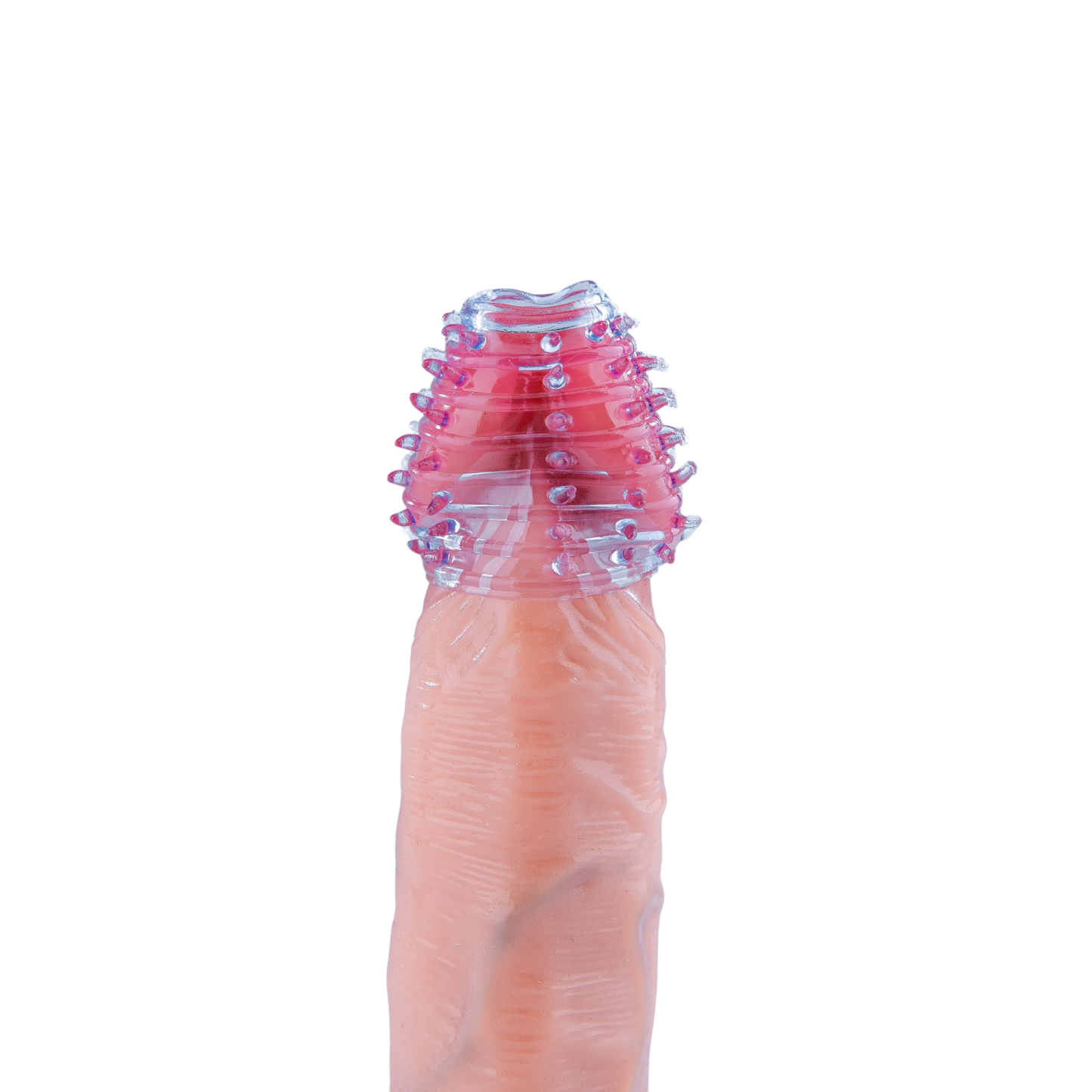 Power Escorts BR338 Penis Sleeve 2 Pack – Blauwe Transparante Penishoezen – Verdikking en Extra Stimulatie