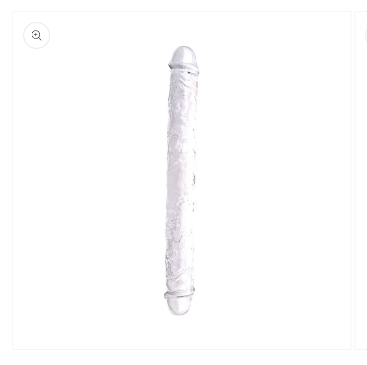 Loving Joy - 15 Inch Jelly Clear Double Dildo - Huge Size 38 CM - N12190