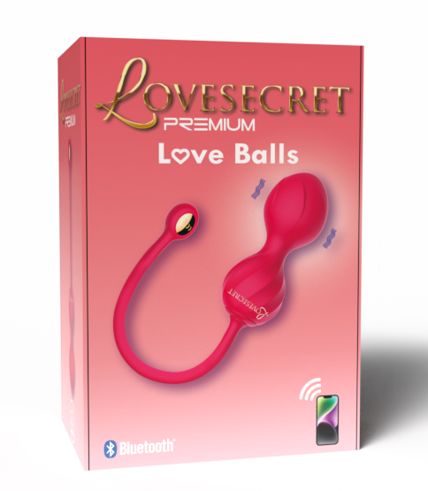Lovesecret Premium – LS01 Love Balls – App Controlled – 9 Vibratiemodi – Music Mode – Roze – Waterdicht – Luxe Cadeauverpakking