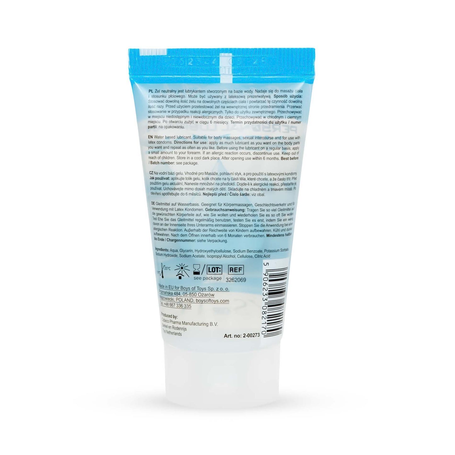 Boys of Toys – 2-00273 - Neutral Aqua Lubricant Gel 30 ml