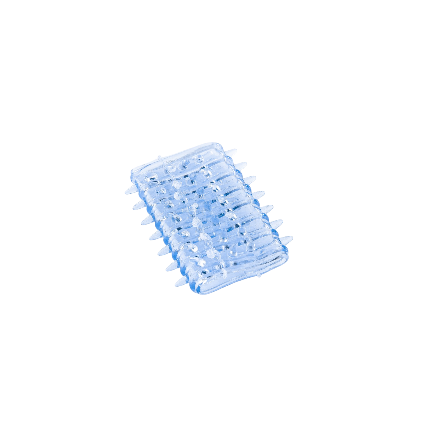 Power Escorts BR338 Penis Sleeve 2 Pack – Blauwe Transparante Penishoezen – Verdikking en Extra Stimulatie