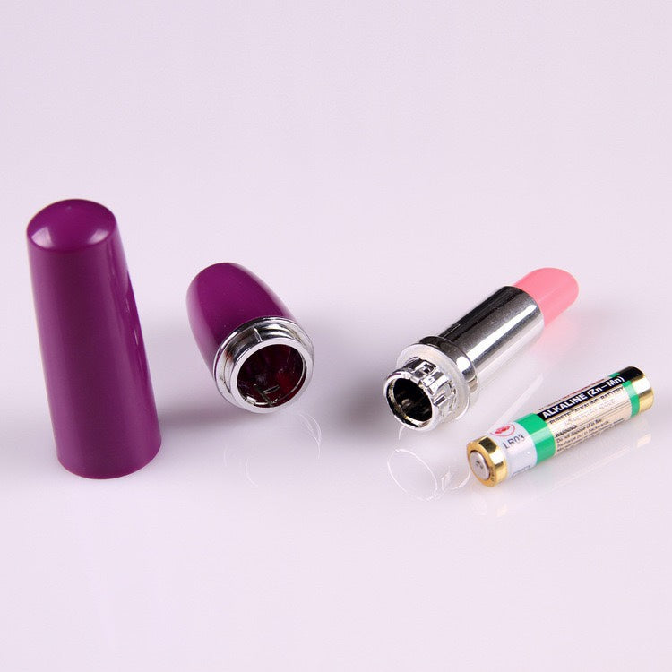 Power Escorts Lipstick Vibrator Rood – Discreet Mini Vibe Compact & Krachtig