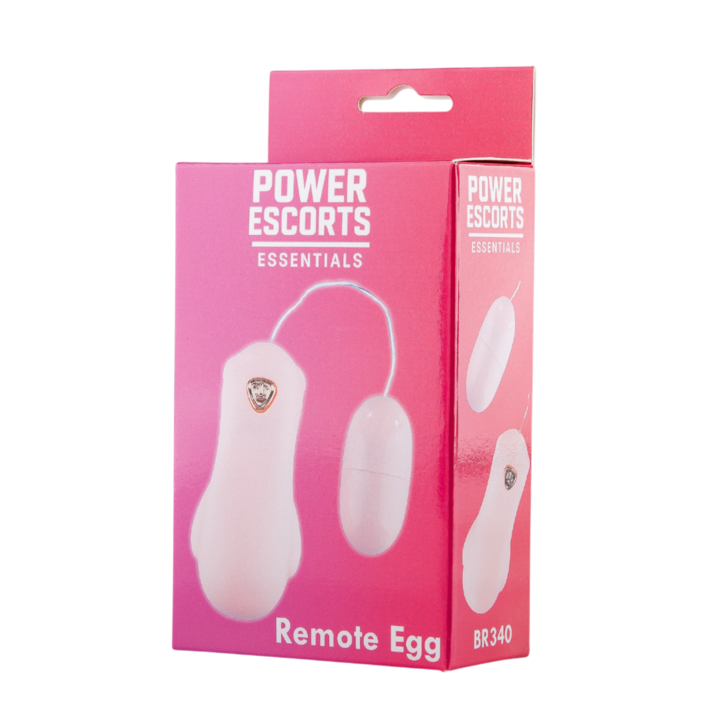 Power Escorts BR340 Vibrerend Eitje Roze met Afstandsbediening – Draadloze Vibrator – Meerdere Standen