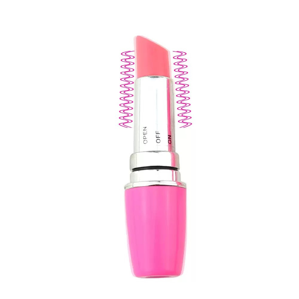 Power Escorts Lipstick Vibrator Rood – Discreet Mini Vibe Compact & Krachtig