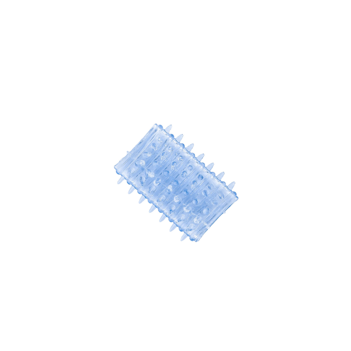 Power Escorts BR338 Penis Sleeve 2 Pack – Blauwe Transparante Penishoezen – Verdikking en Extra Stimulatie