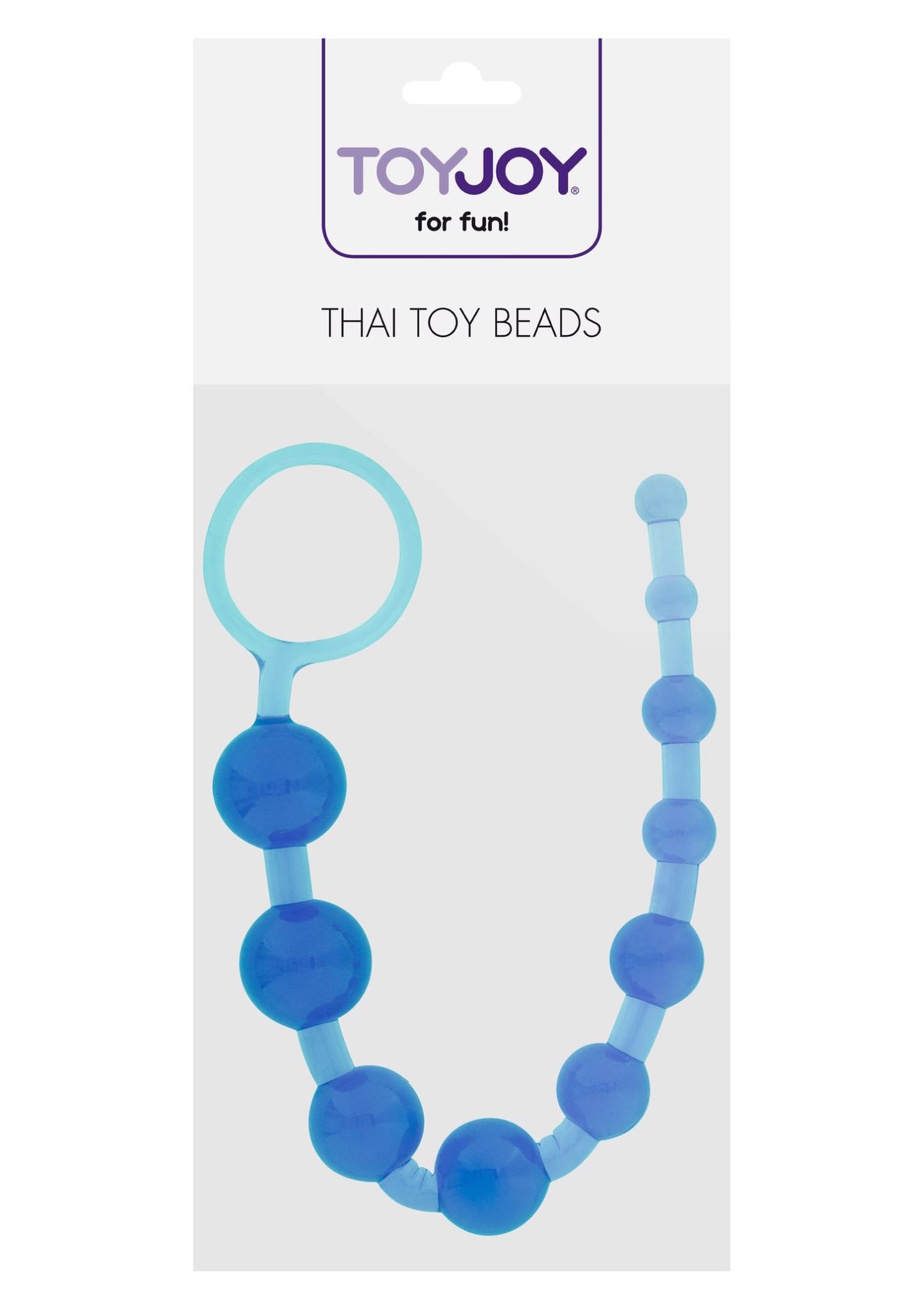 Anal Love Beads - Blue - Insertable Length 25,5 CM - 30-10303blue