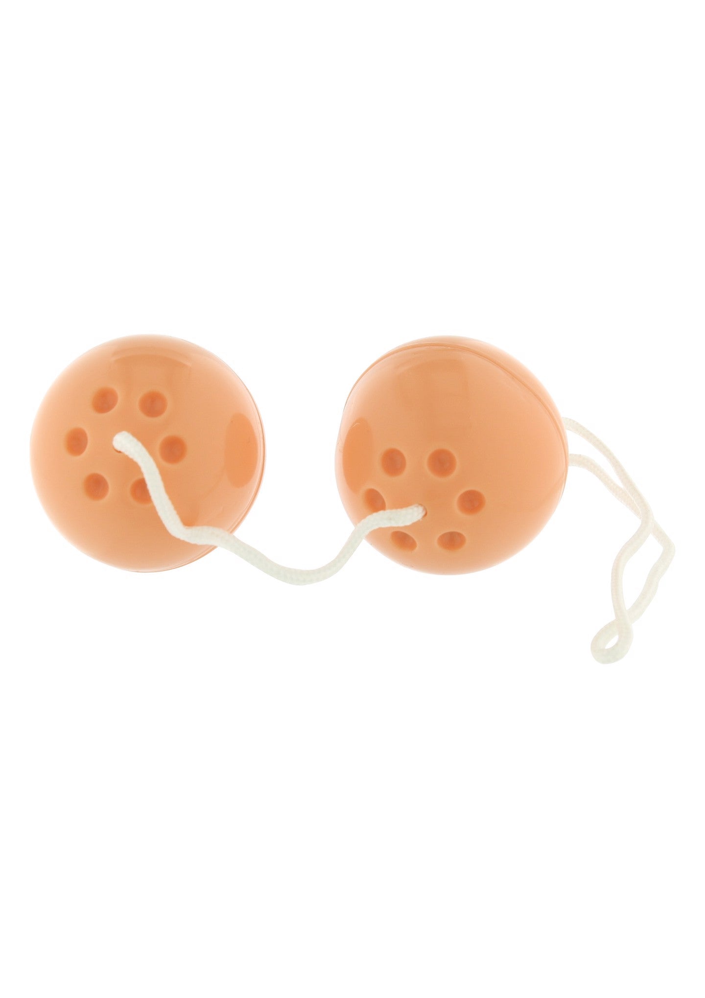 Seven Creations - Soft Latex Vibratone Balls Flesh - 30-25034-X-SKIN
