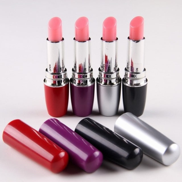 Power Escorts Lipstick Vibrator Rood – Discreet Mini Vibe Compact & Krachtig