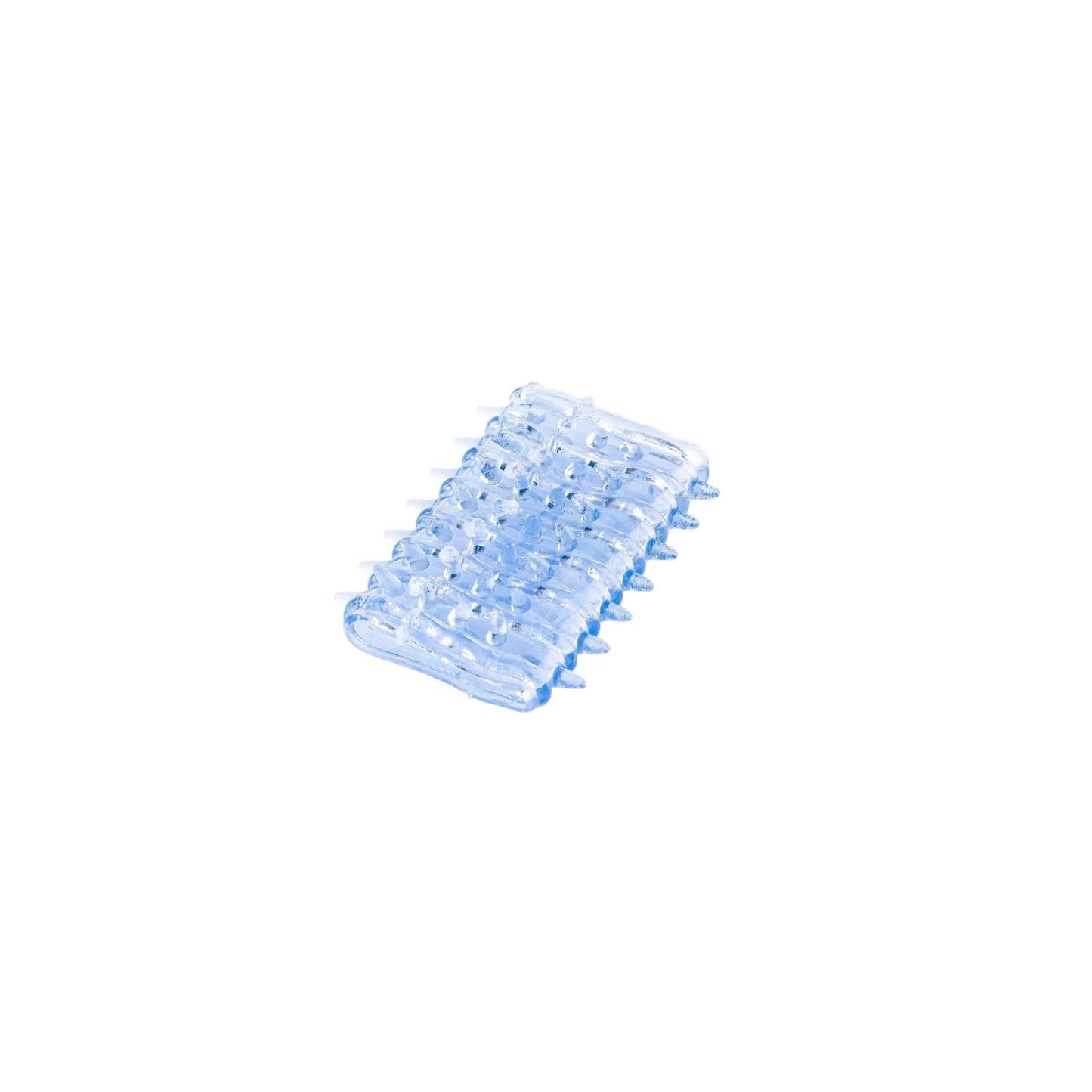 Power Escorts BR338 Penis Sleeve 2 Pack – Blauwe Transparante Penishoezen – Verdikking en Extra Stimulatie