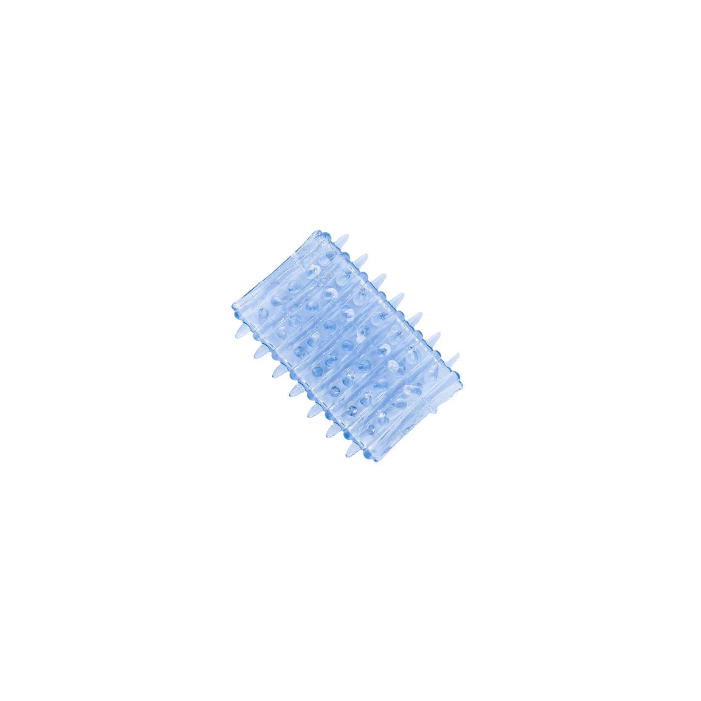 Power Escorts BR338 Penis Sleeve 2 Pack – Blauwe Transparante Penishoezen – Verdikking en Extra Stimulatie