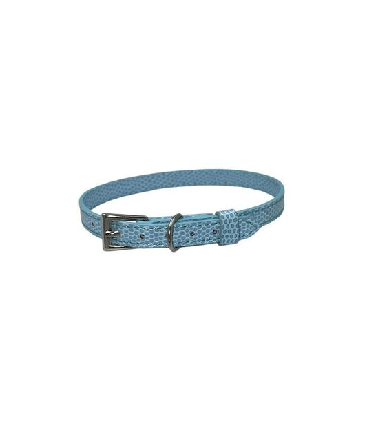 Kattenhalsband / Kleine Hond Halsband - Blauw - Diameter 11 CM - Lengte 38 CM - Breedte 0,8 CM