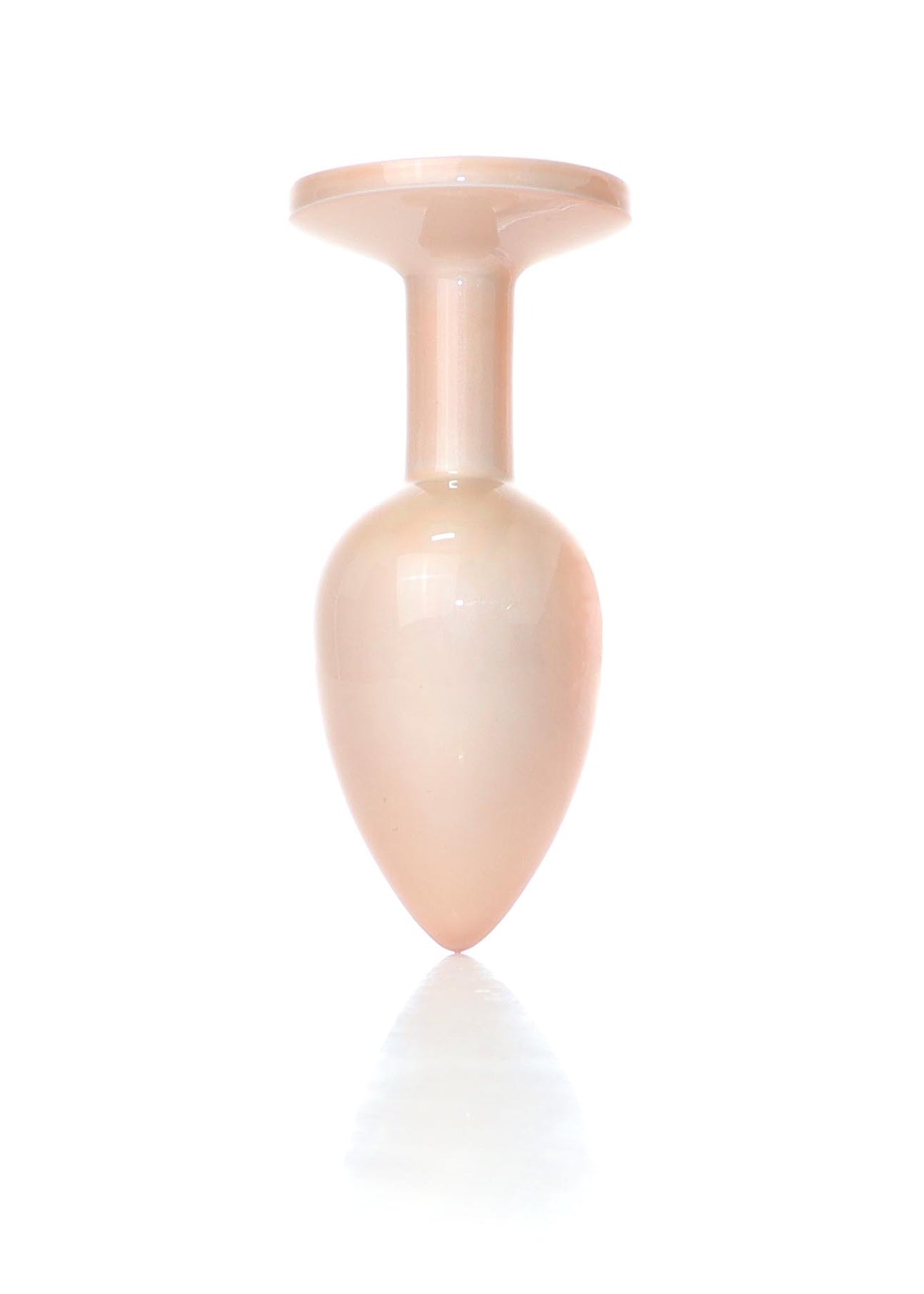Boysoftoys - 64-00129 - Pearl Gold Anal Plug  Clear Stone Small