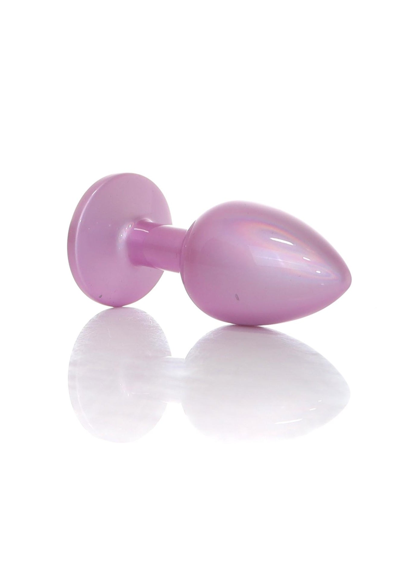 Boysoftoys - 64-00132 - Pearl Pink Anal Plug  Clear Stone Small