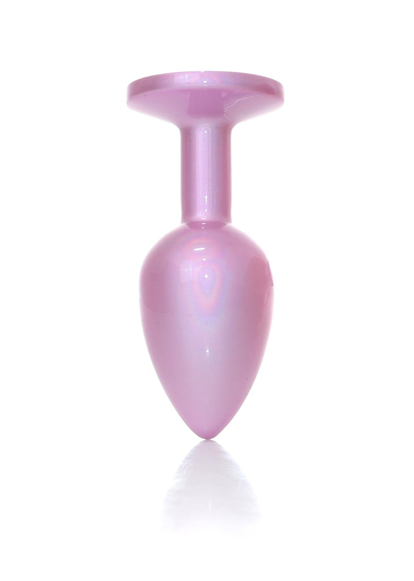 Boysoftoys - 64-00132 - Pearl Pink Anal Plug  Clear Stone Small
