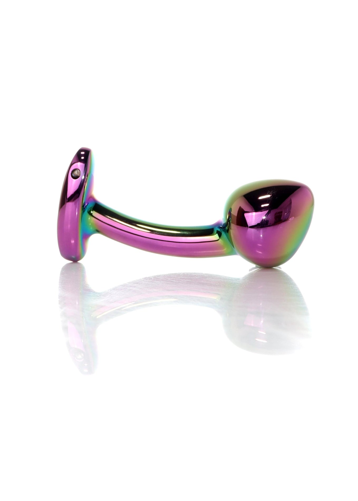 Boysoftoys RVS Anal Plug – 10,5 cm – Luxe Design & Comfort met Suède Opbergzakje