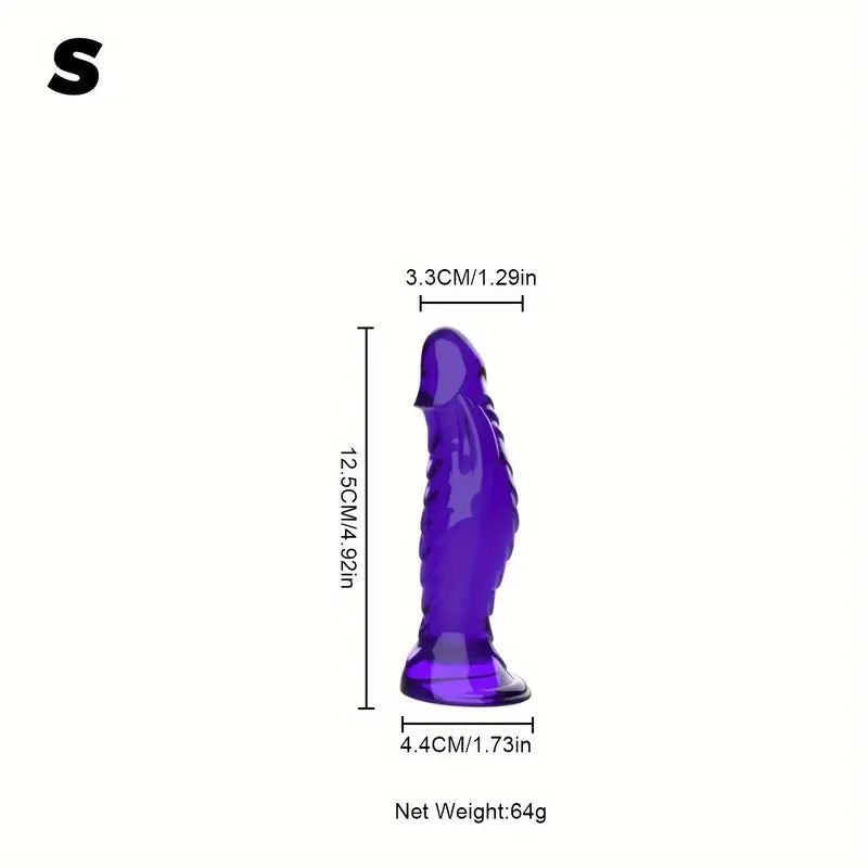 XXLtoys Mini Structured Silicone Dildo – Size (12.5cm)