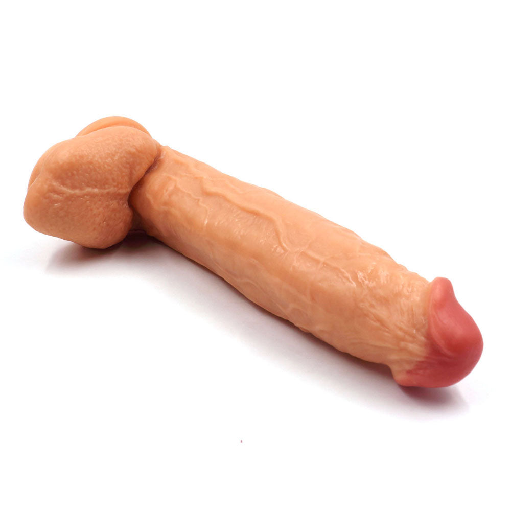 Power Escorts - BR229 Flesh - Monster John 10,9'' Mega Realistic Dildo 28 CM