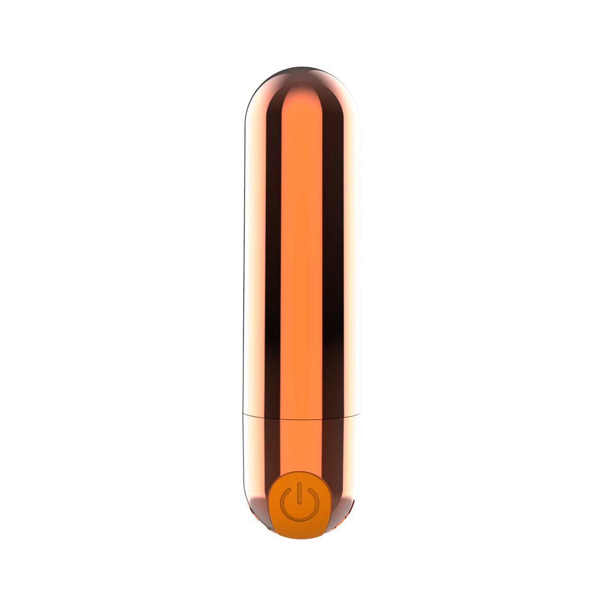 Bossoftoys Rechargeable 9 CM Bullet Gold - 10 Speed - 78-00005 - attractive Colour box