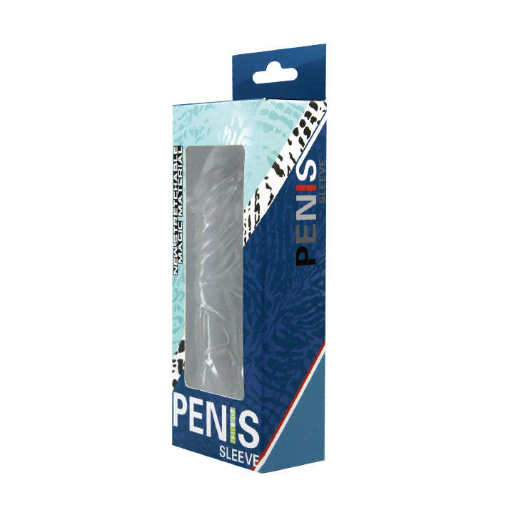 Baile - BI-010045E  Penis Sleeve  Clear - 14 Cm Dia 3,9 Cm