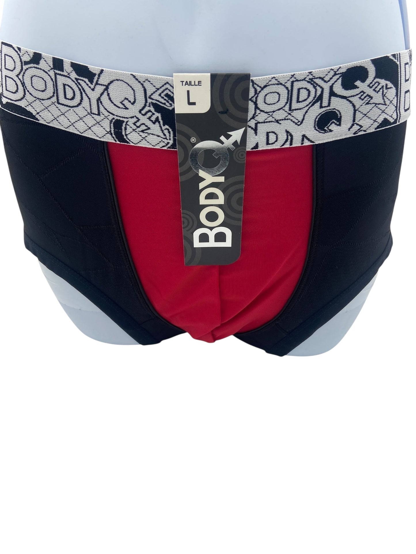 BodyQ Sexy Heren Boxershort – Zwart/Rood – Erotische Herenlingerie – Maten S t/m XL