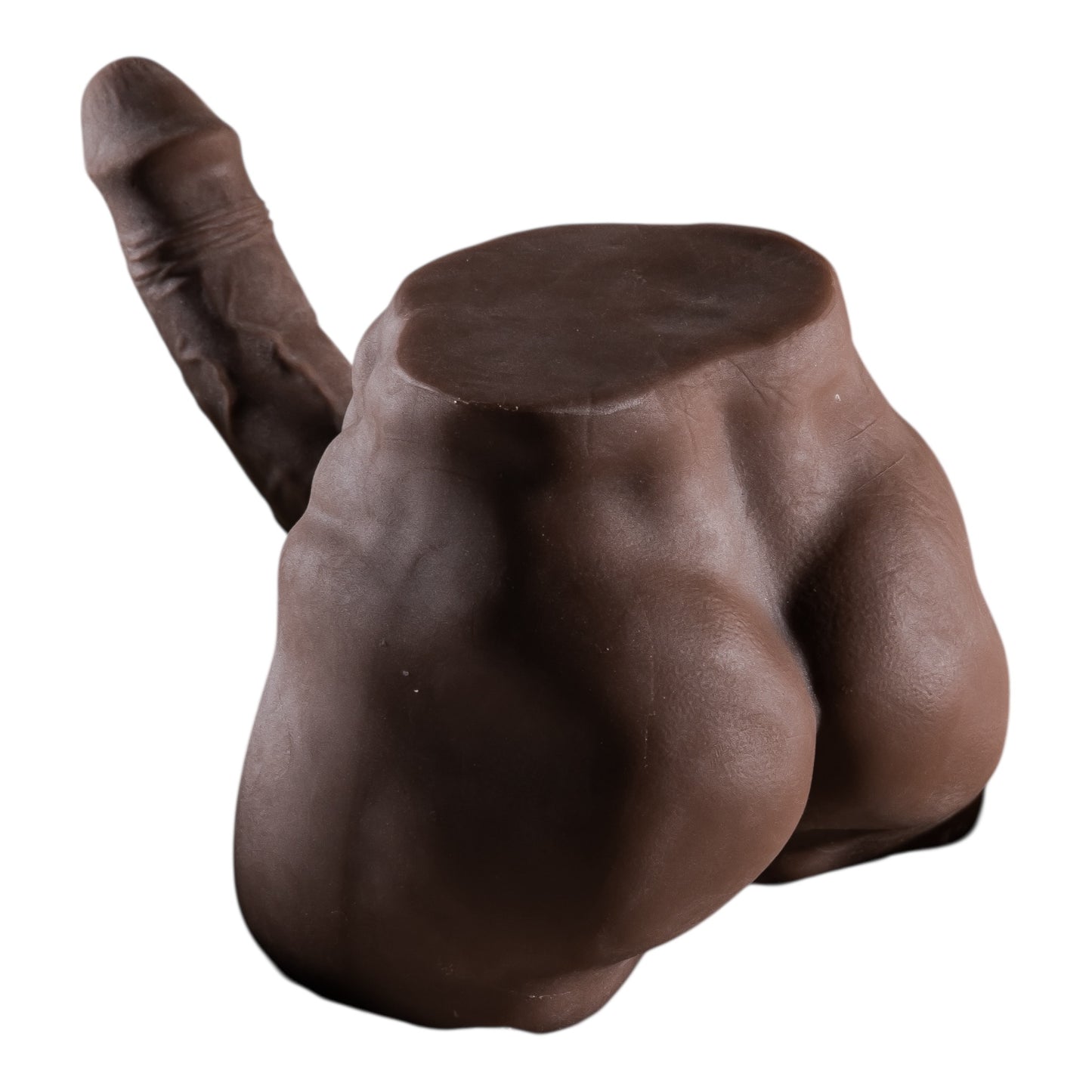 Bruin Getinte Body Masturbator met Grote Penis – 2.7 kg Heavy Realistisch Design voor Premium Ervaring