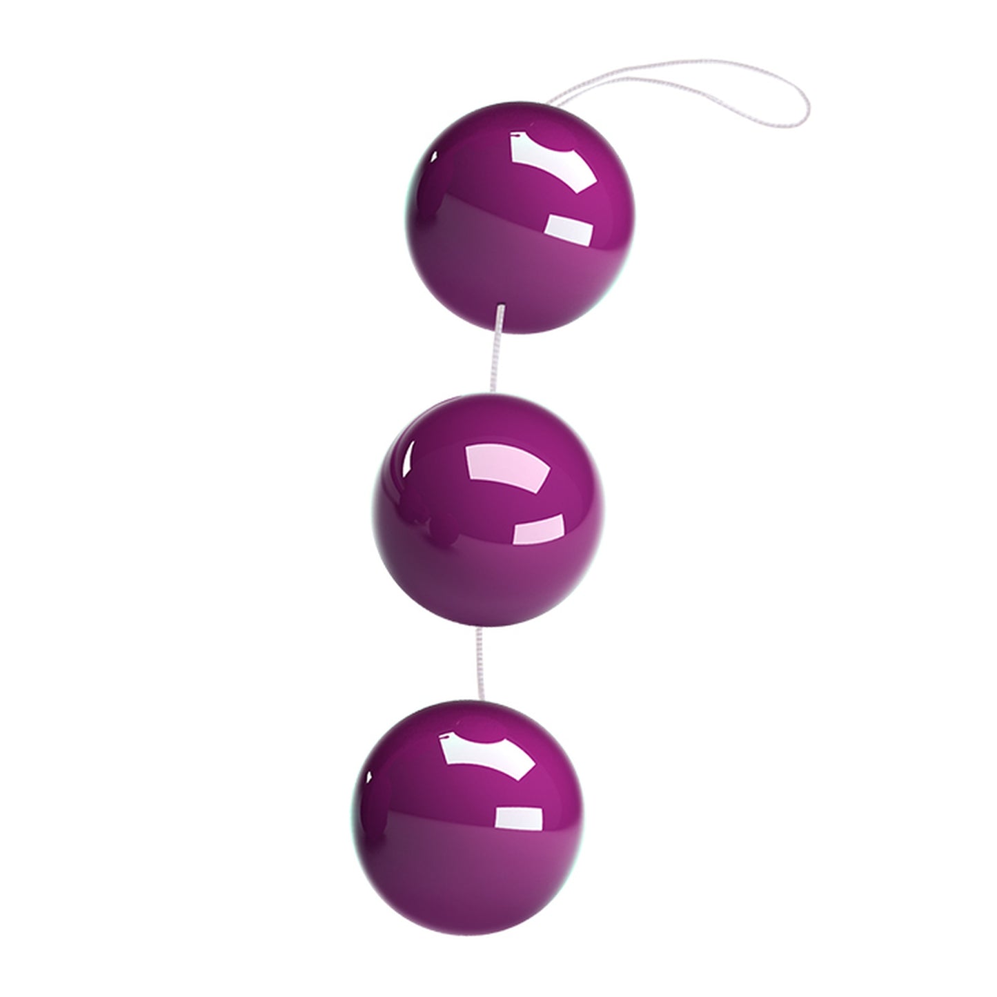 Baile- BI-014049-3 Triple Purple Kegal Balls - Dia 3,6 Cm - In Blister