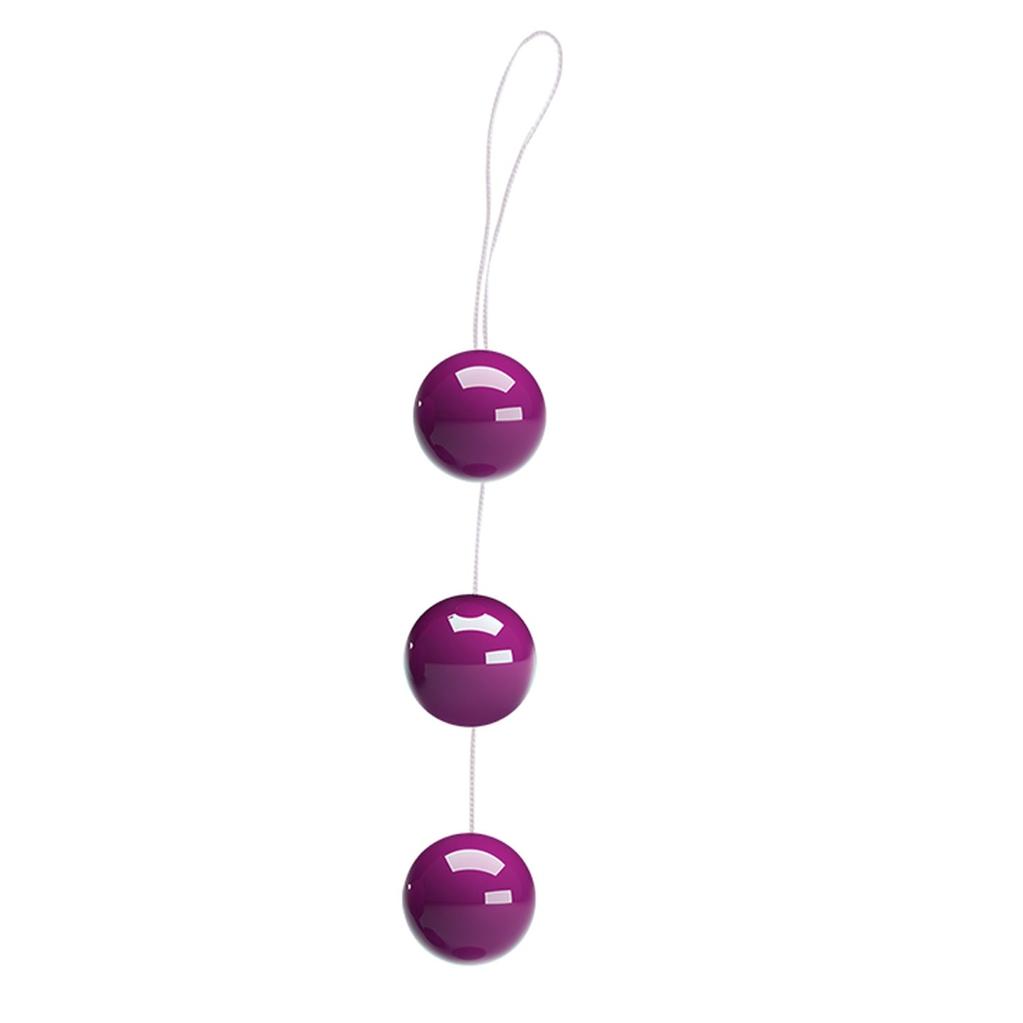 Baile- BI-014049-3 Triple Purple Kegal Balls - Dia 3,6 Cm - In Blister