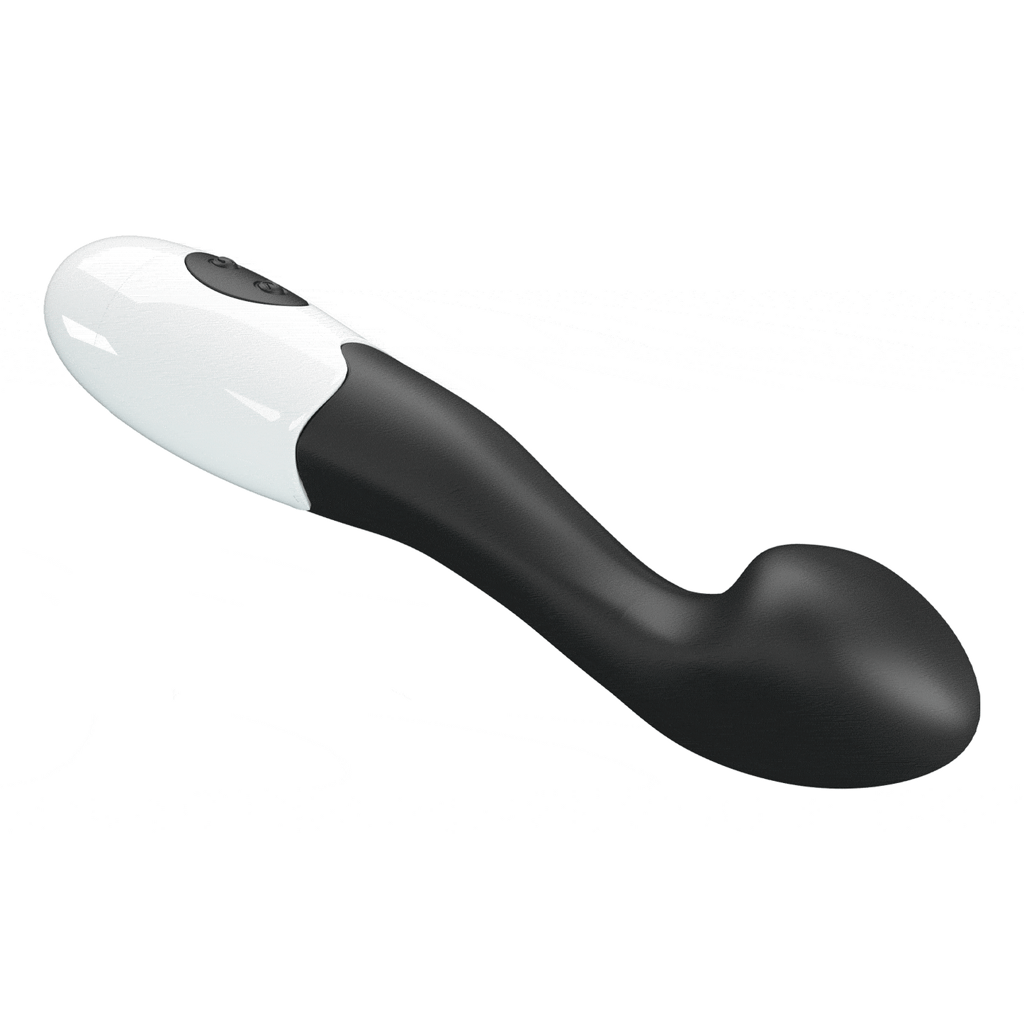 Baile - BI-014221-A3 - Pretty Love Charles Black Silicone Vibrator 30 Vibration Modes