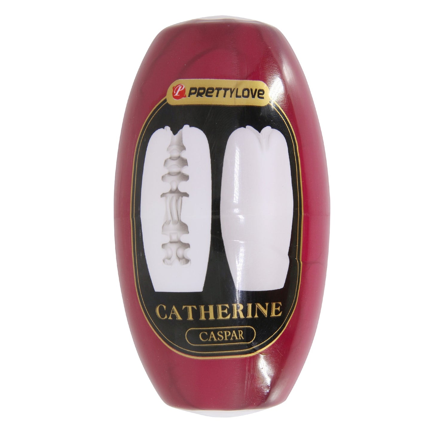 Baile - BI-014832-4-2- Pretty Love Catherine Bordeaux  Silicone Masturbator Egg Big Size