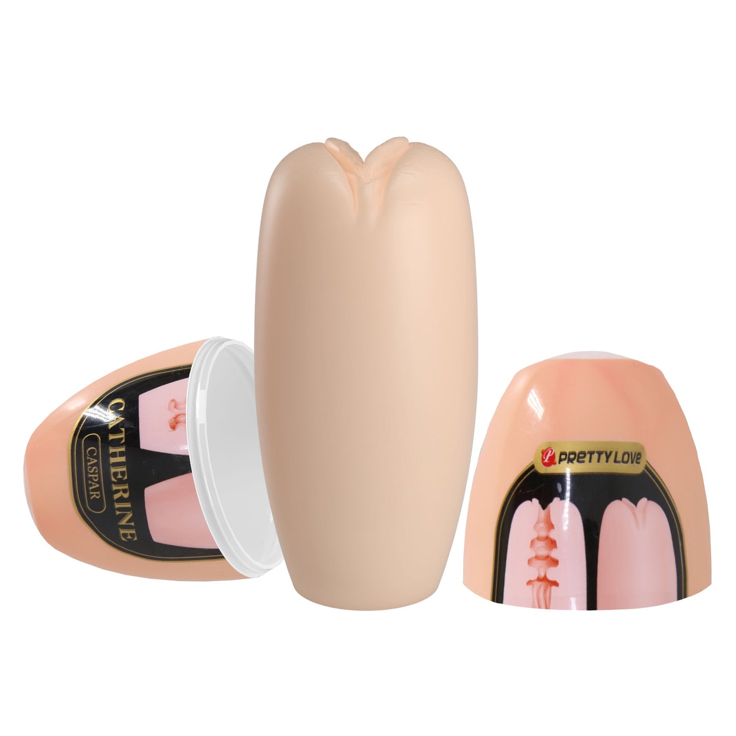 Baile - BI-014832-4-3- Pretty Love Catherine Flesh  Silicone Masturbator Egg Big Size