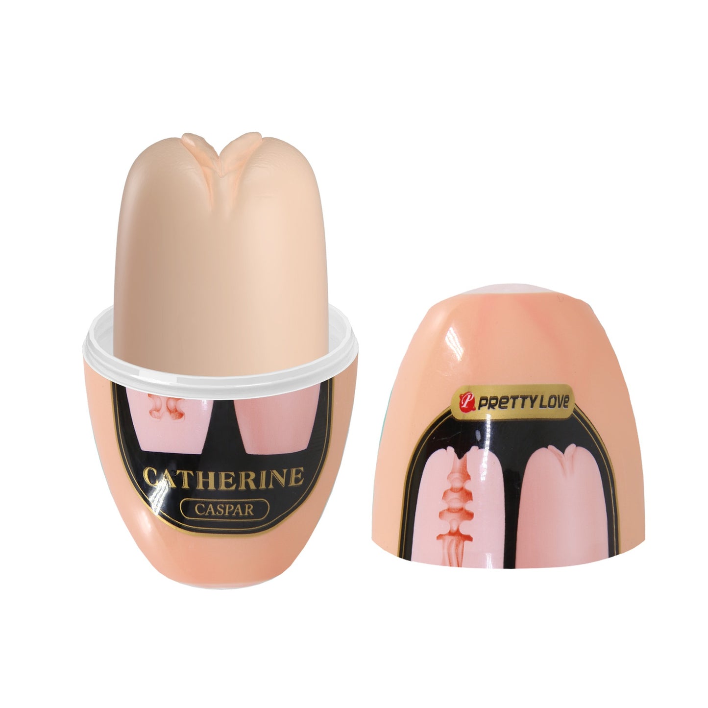 Baile - BI-014832-4-3- Pretty Love Catherine Flesh  Silicone Masturbator Egg Big Size